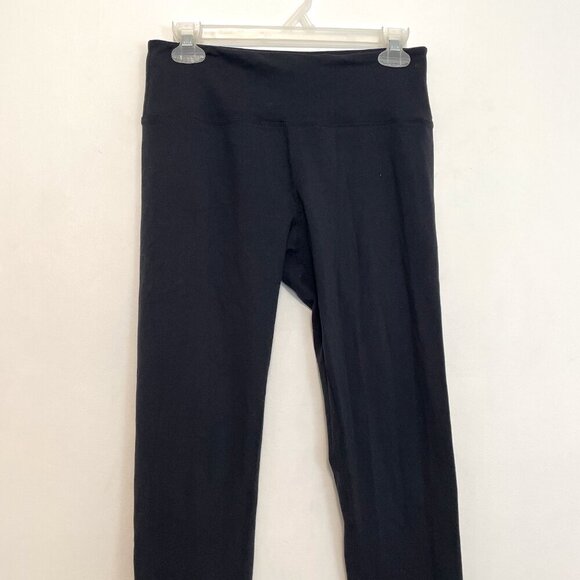 OLD TAG LULULEMON ATHLETICA Solid Black Wide Waistband Media Pocket Leggings 6 - Picture 3 of 16